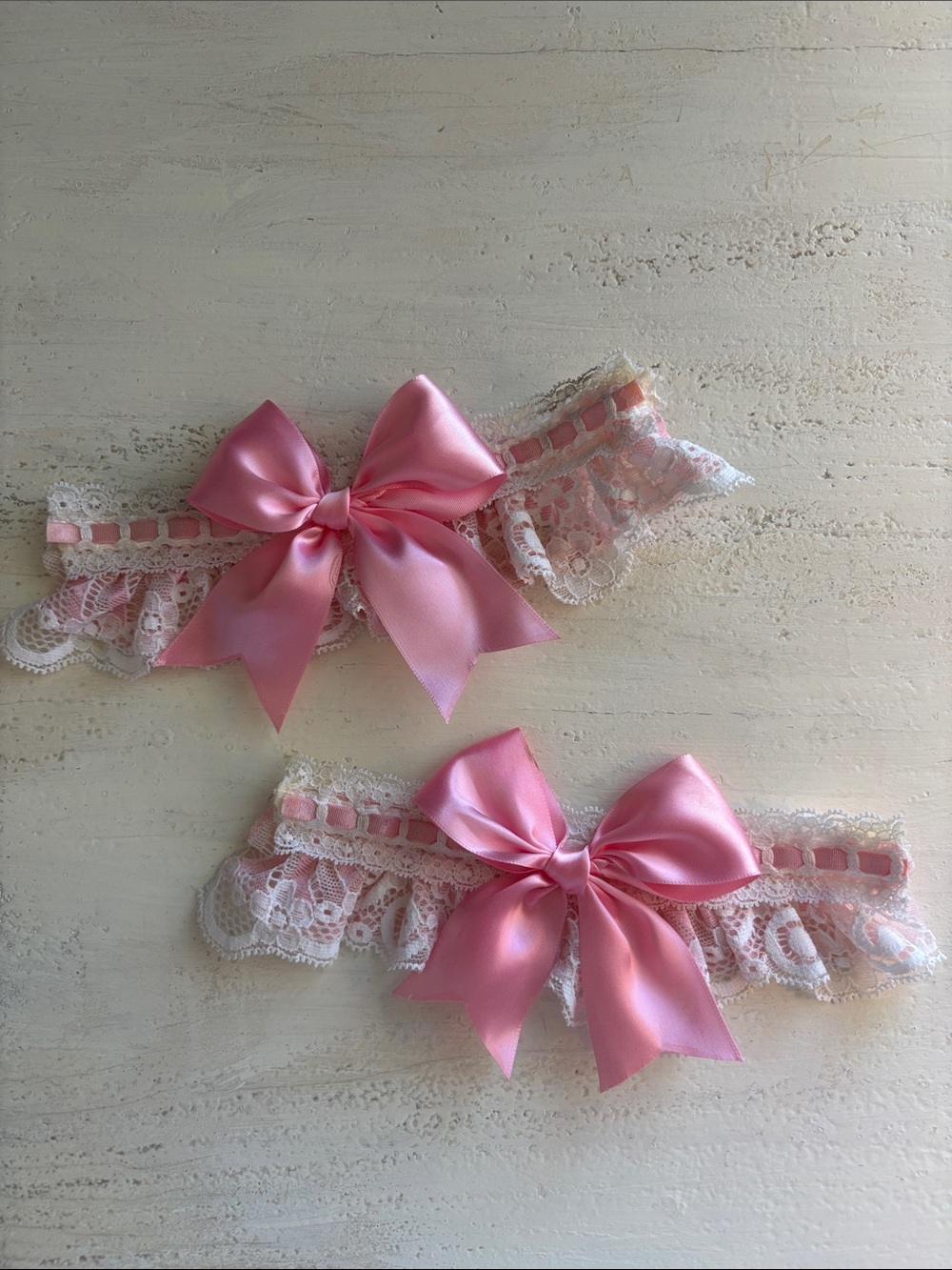 Trashy Lingerie Delicate Pink bow and lace adornments
